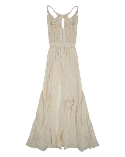 120% Lino White Mini Dress