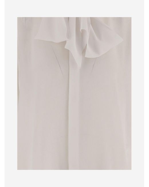 Sa Su Phi White Silk Shirt