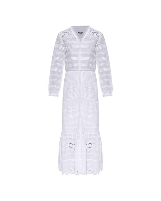 Isabel Marant White Daniva Dress