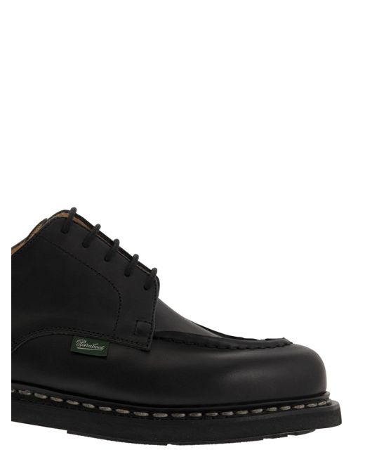 Paraboot Black Chambord Derby With Tray