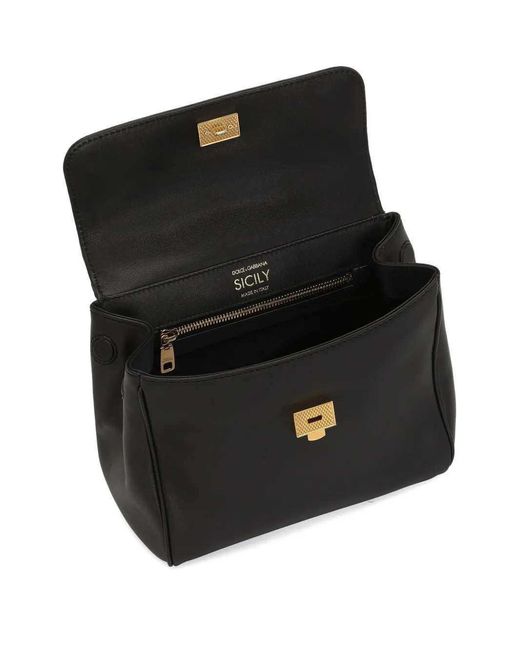 Dolce & Gabbana Black Dolce & Gabbana Tote Bags