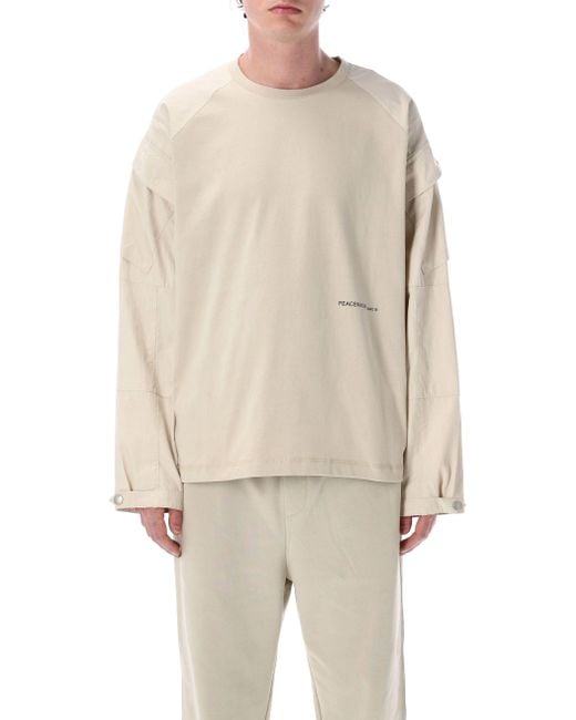 OAMC T -shirts En Polos in het Natural voor heren