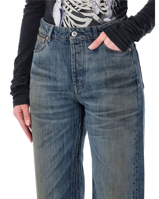 Our Legacy Blue Treble Cut Jeans