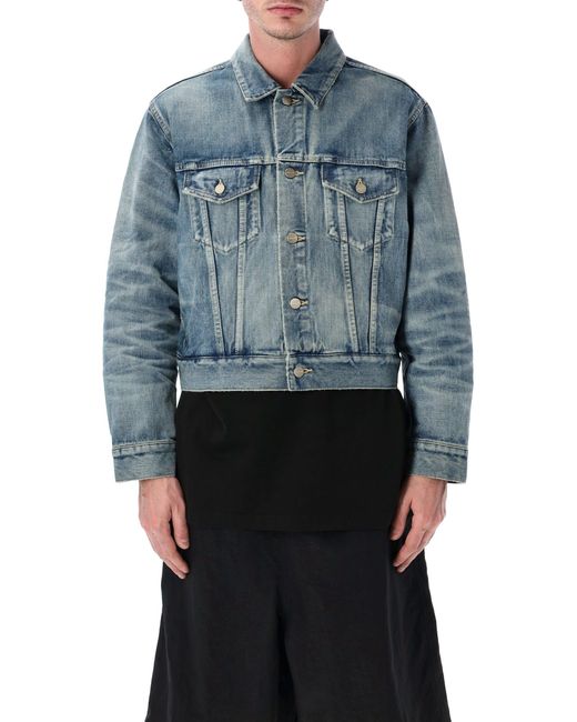 Fear Of God Blue Mini Coat for men