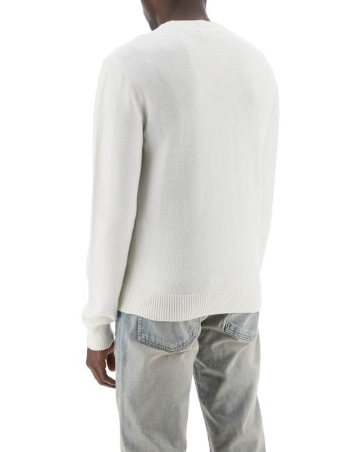 Amiri Arts District Wool Sweater in het White voor heren
