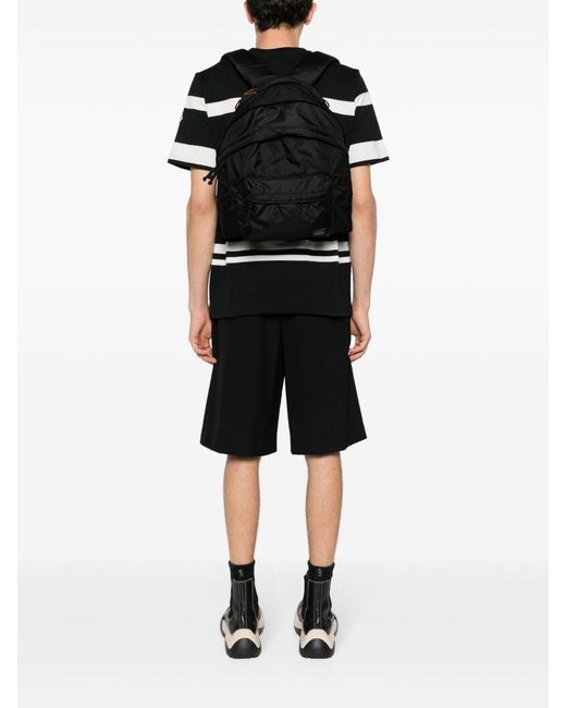 Mochila con parche del logo Porter-Yoshida and Co de hombre de color Black