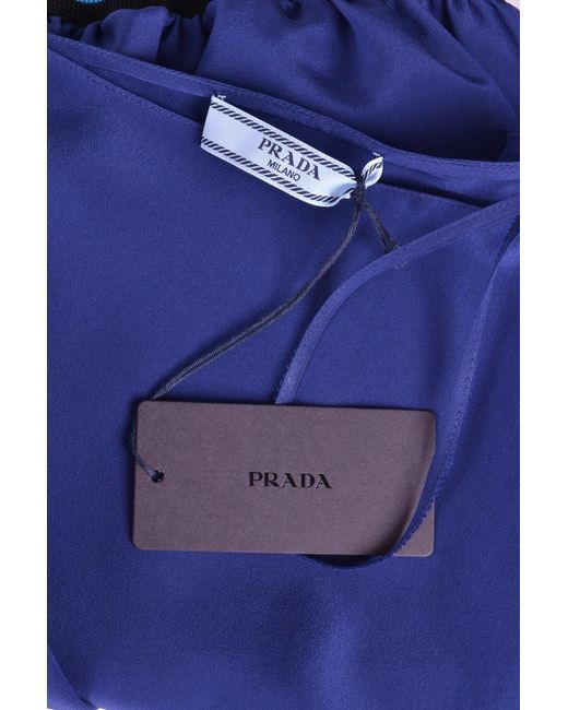 Prada Blue Women's Top