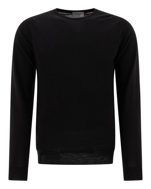 John Smedley "Lundy" Pullover in Black für Herren