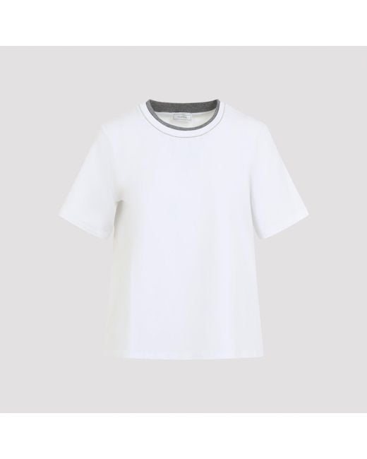 Peserico White T-Shirt