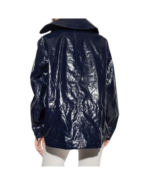 Moncler Genius Blue Shiny Jacket