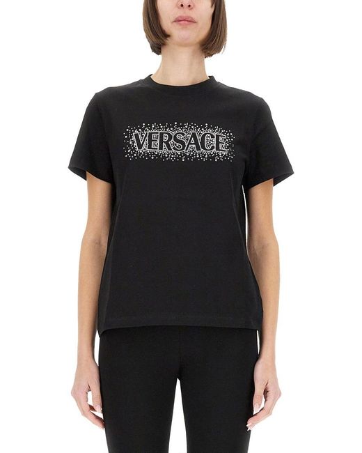 Versace Black Starry Sky T-Shirt