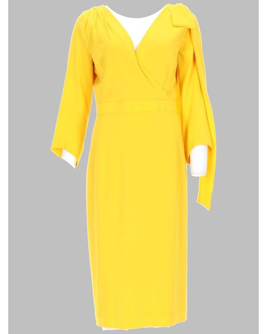 DSquared² Yellow Elegant Mini Suit For Spring/Summer 2025