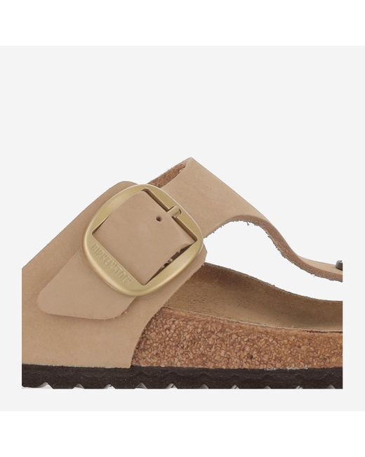 Birkenstock Brown Gizeh Big Buckle Mules