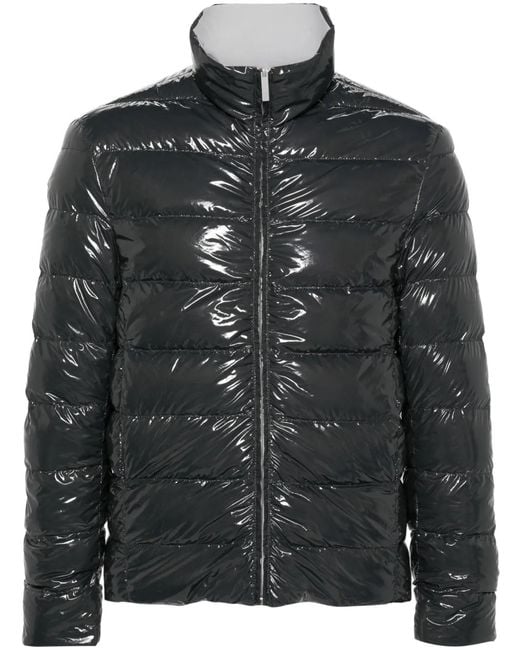 Thom Browne Black Reversible Zip-Up Puffer Jacket