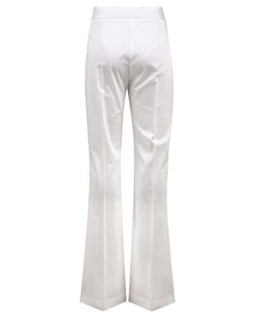Drumohr Broek Wit in het Gray
