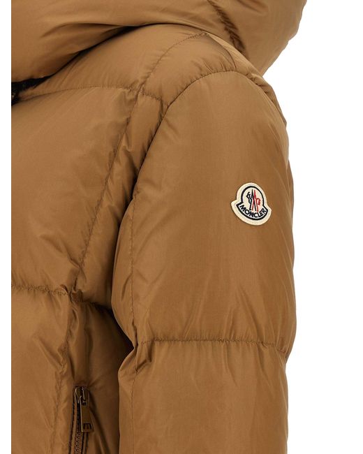 Moncler Brown Castelnou' Down Jacket