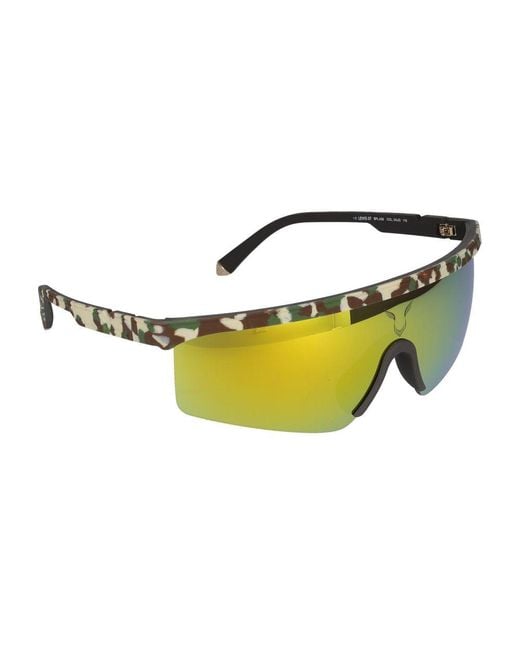 Police Yellow Sunglasses Spla28 /1/115