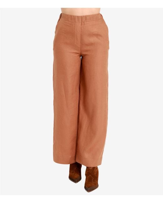 Gran Sasso Brown Trousers
