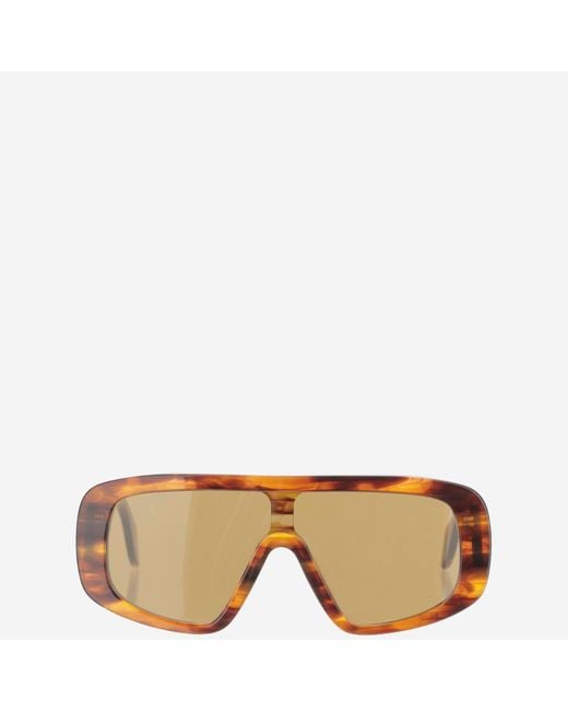 Pinko Pink Übergroße Maske Sonnenbrille