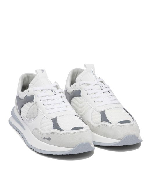 Philippe Model White Sneakers for men