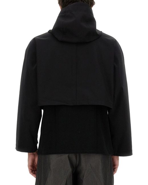 A.I.E. Black Cropped Jacket