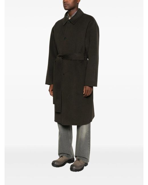 BERNER KUHL Black Naval Coat for men