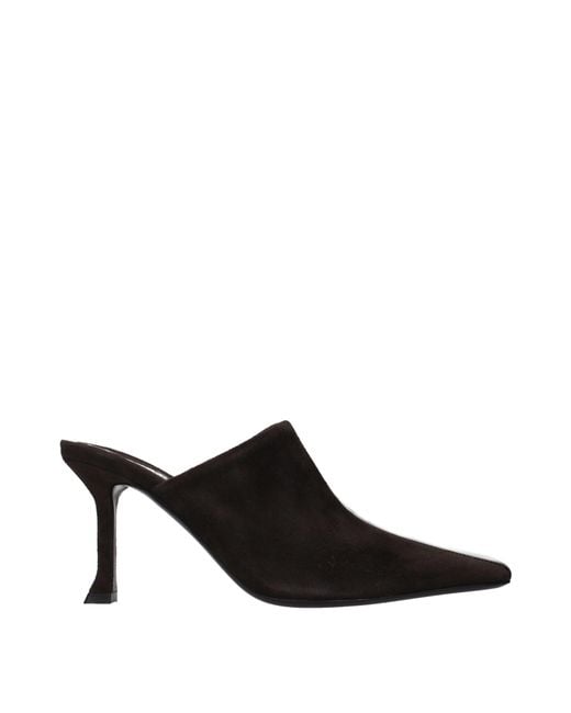 Ferragamo Black Sophye Sandals Suede