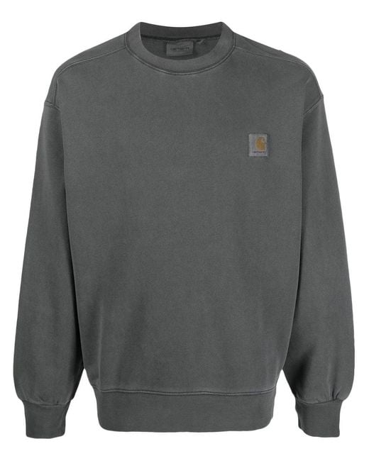 Carhartt Gray Sweaters Coton for men