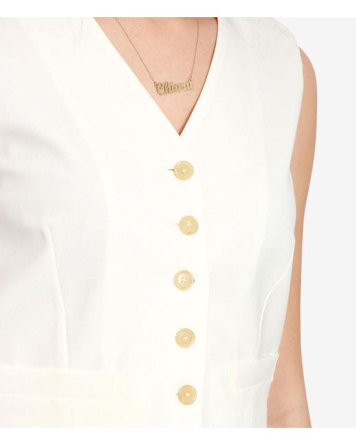 Erika Cavallini Semi Couture White Jackets