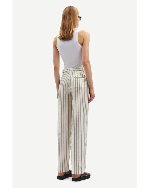 Samsøe & Samsøe White Trousers