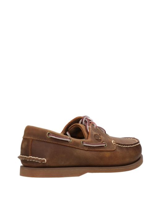 Timberland Brown Flat Shoes