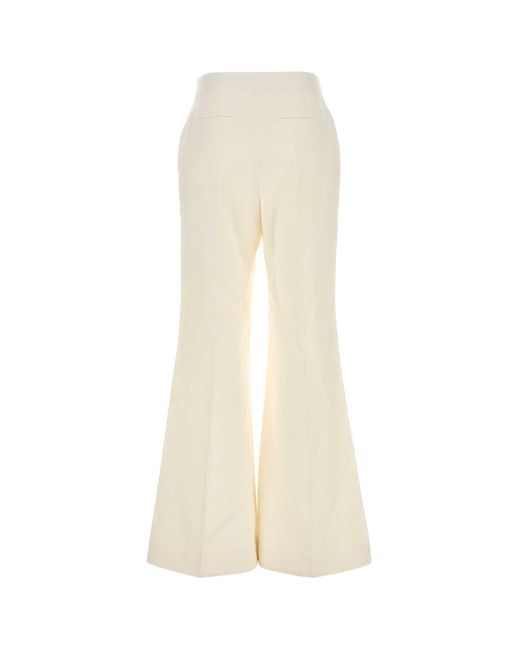 Givenchy White Flared Pants