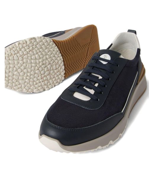 Chaussures plates bleu Brunello Cucinelli en coloris Blue