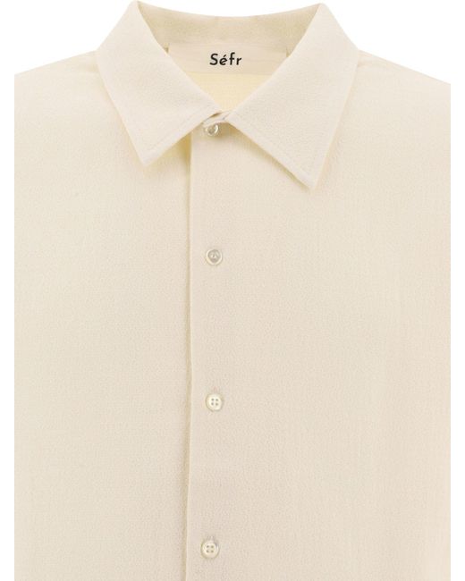 Séfr White "Suneham" Shirt for men