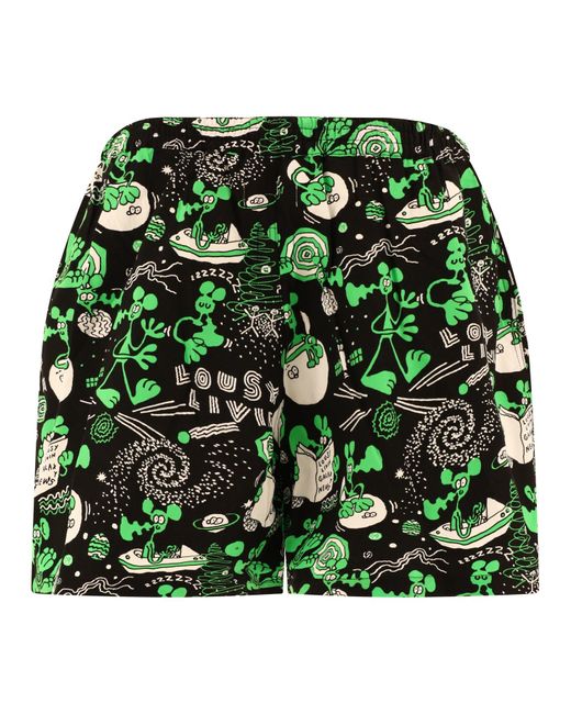 "Junya Watanabe x Lousy Livin" Shorts imprimés Junya Watanabe pour homme en coloris Green