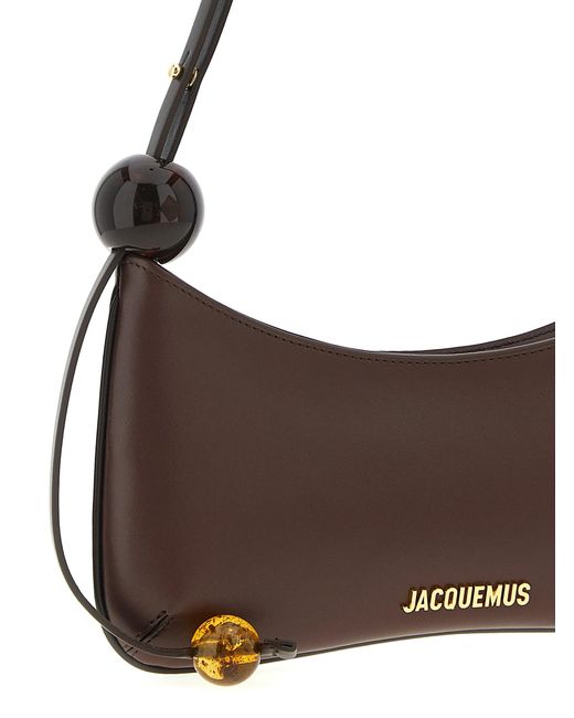 Jacquemus Brown Umhängetasche "Le Bisou Perle"