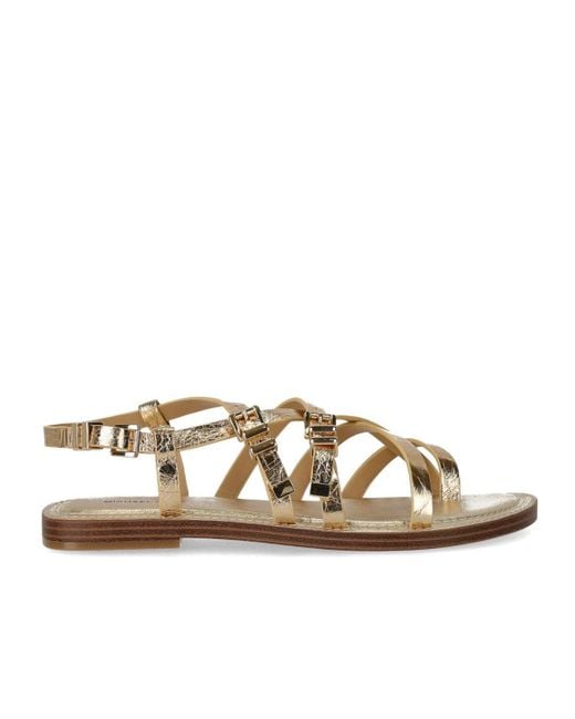 Michael Kors Brown Darrington Flat Sandal