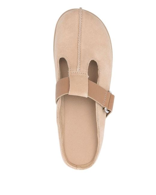 Ugg Natural Suede Slippers