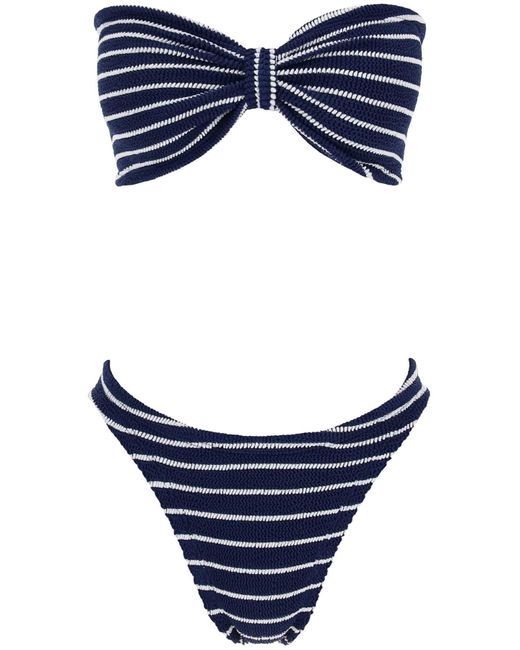 Hunza G Blue Jean Bikini Set
