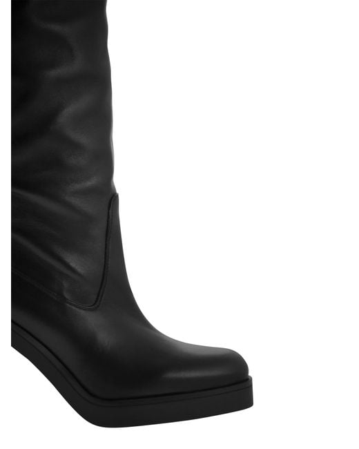 Stuart Weitzman Black Bethenny 80