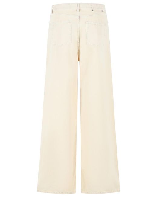 Golden Goose Deluxe Brand Natural 'Melody' Cotton Patalone