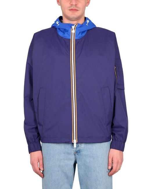 K-Way Blue Claudey Jacket