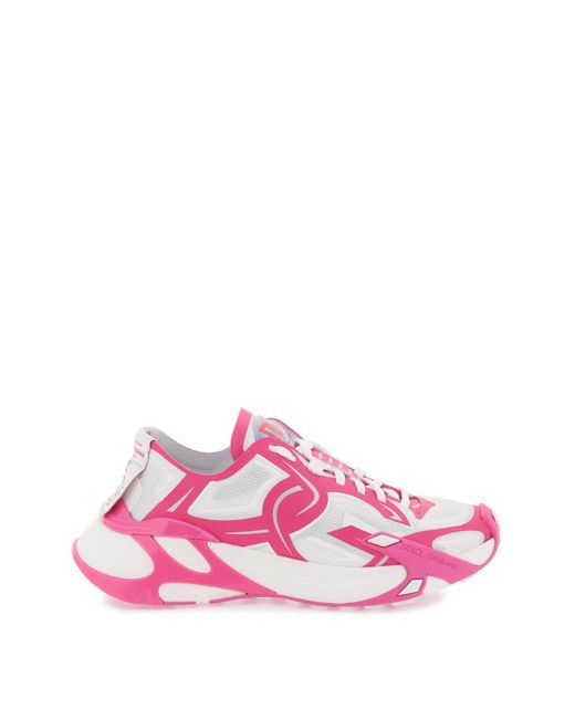 Dolce & Gabbana 'schnelle' Sneaker in het Pink