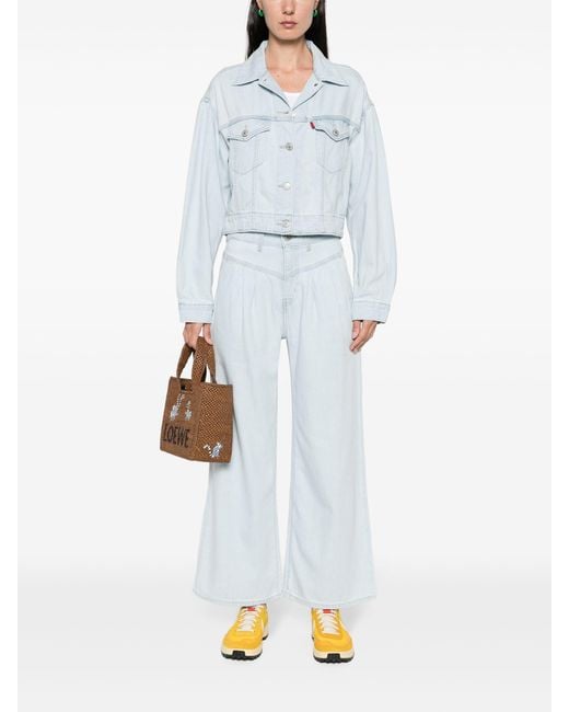 Levi's Blue Featherweight Trucker