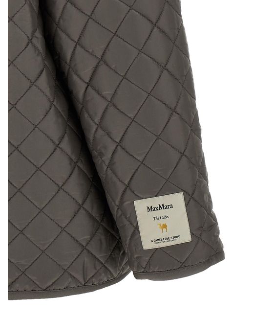 Max Mara Gray Leo Puffer Jackets