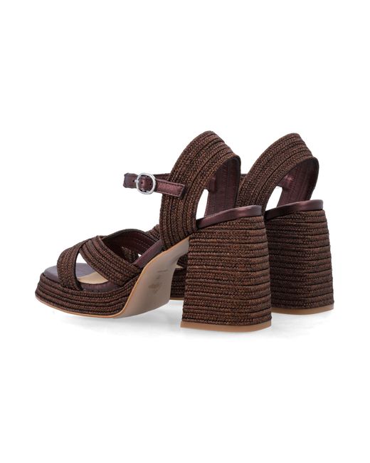 Castaner Brown Valle Sandals