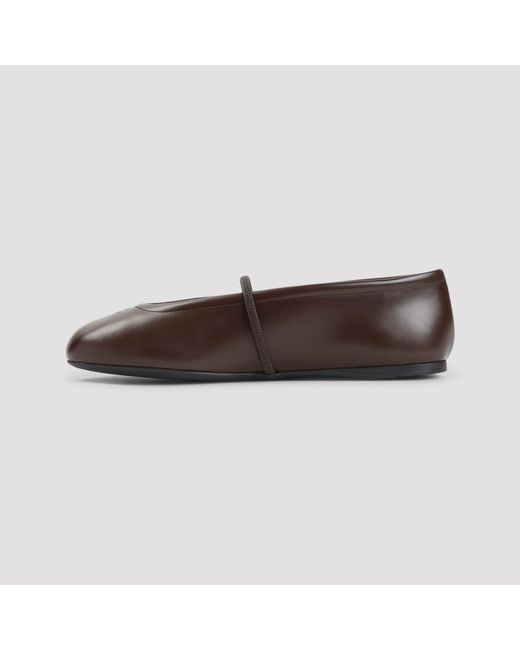 Miu Miu Brown Ballet Flats