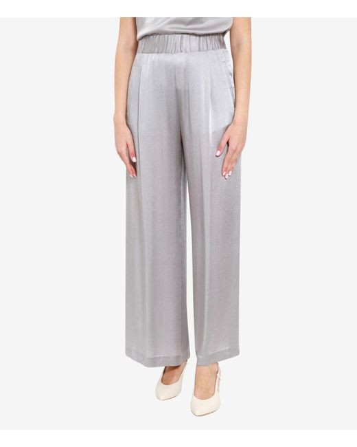 Semicouture Gray Trousers