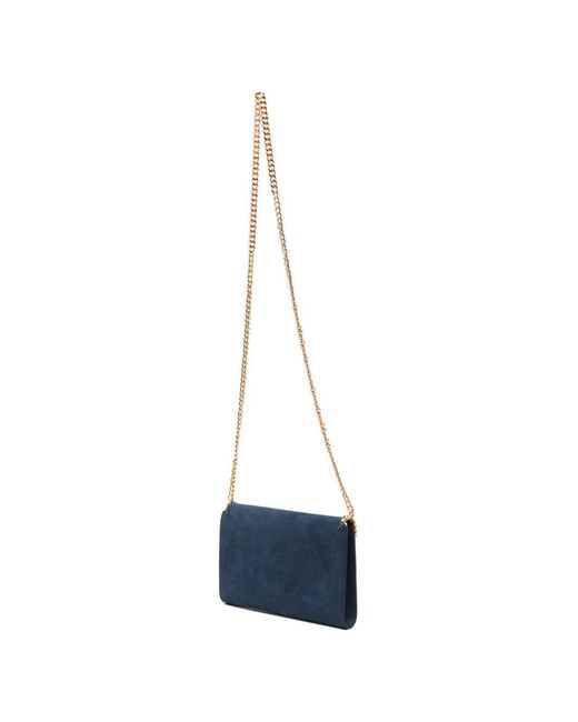 Stella McCartney White Falabella Chain-Trim Crossbody Bag