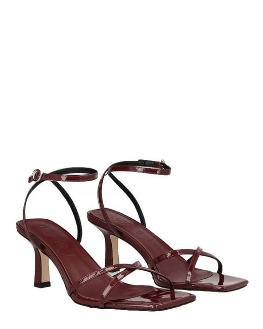 Aeyde White Edith Heels